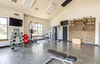 fitness center with suspension resistance